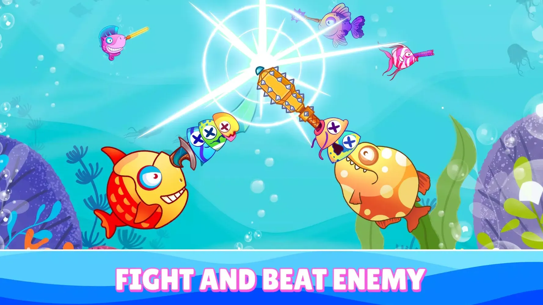 Capturas de pantalla de Monster FishIO: Big Eat Small