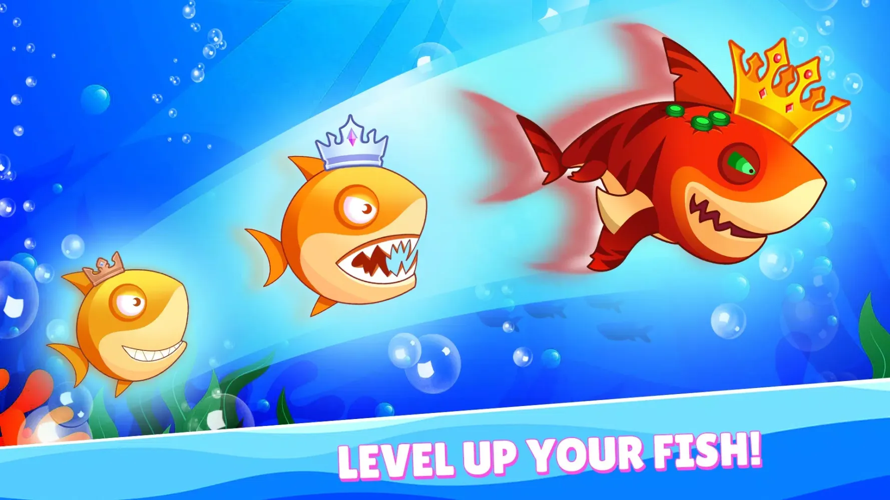 Capturas de pantalla de Monster FishIO: Big Eat Small