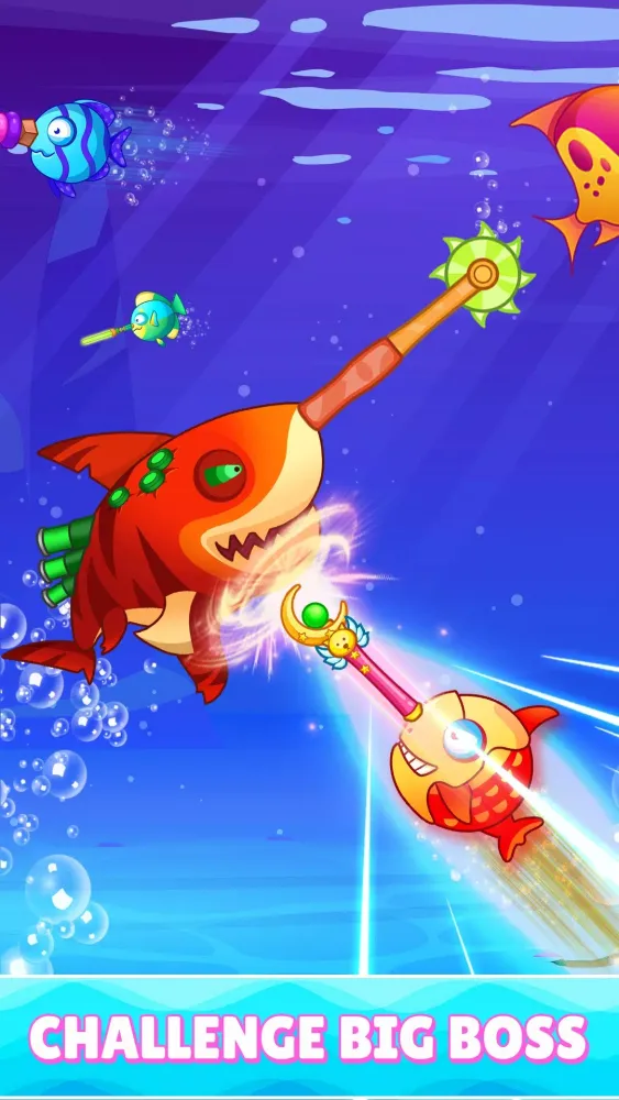 Capturas de pantalla de Monster FishIO: Big Eat Small