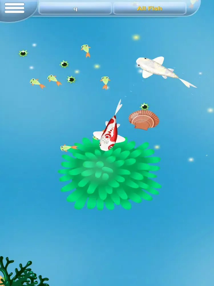 Tangkapan skrin Fish Koi iPad 