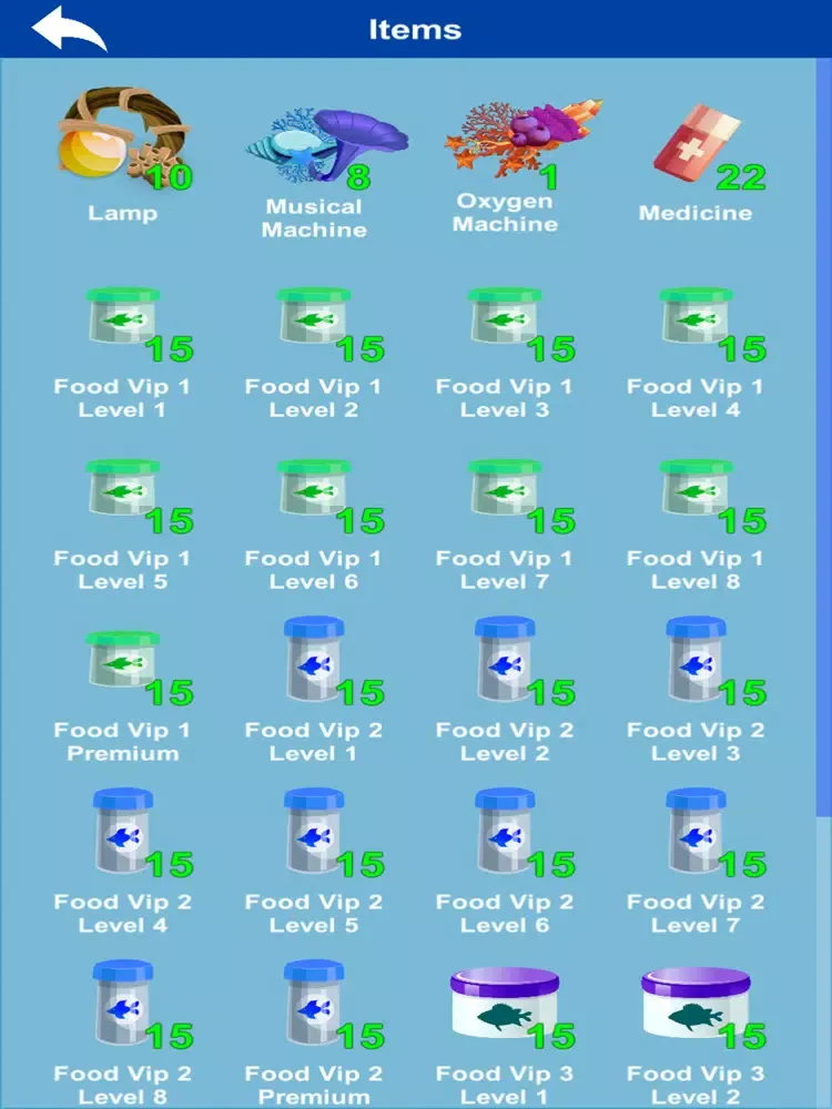 Tangkapan skrin Fish Koi iPad 