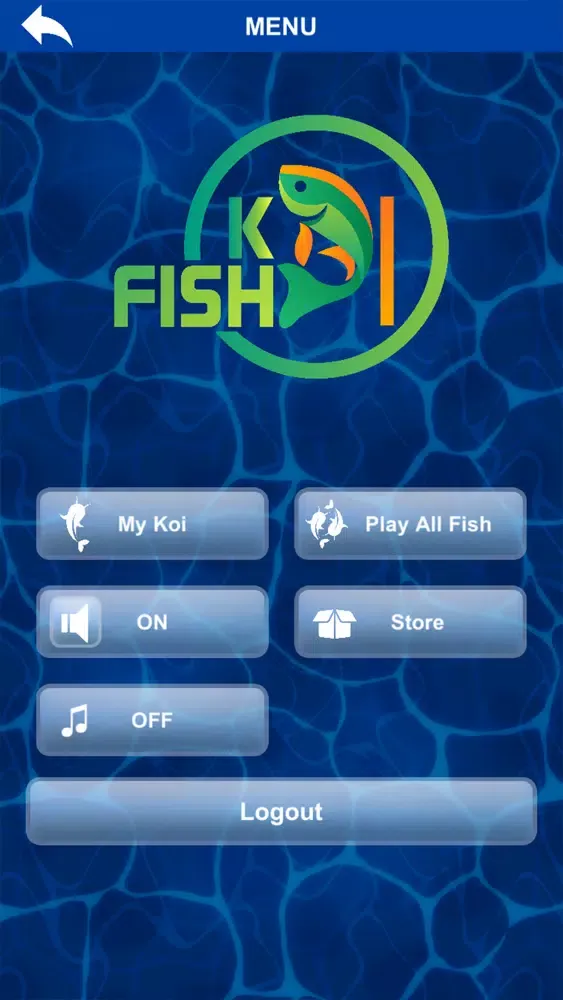 Tangkapan skrin Fish Koi