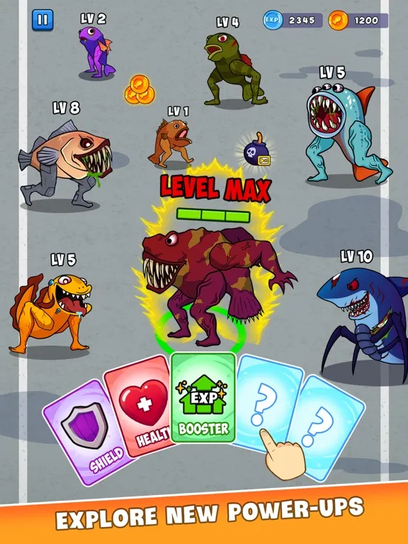 تصاویر The Fishman: Monster Evolution iPad 