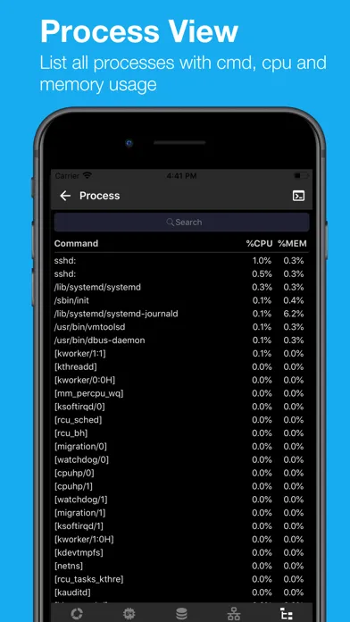 SSH Pulse Pro: Status, SSH应用截图