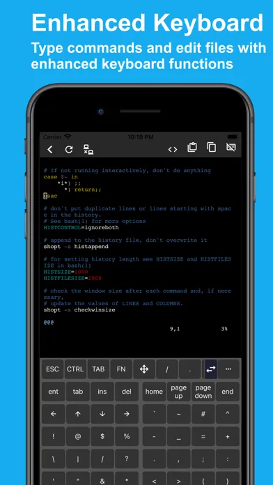 SSH Pulse Pro: Status, SSH应用截图