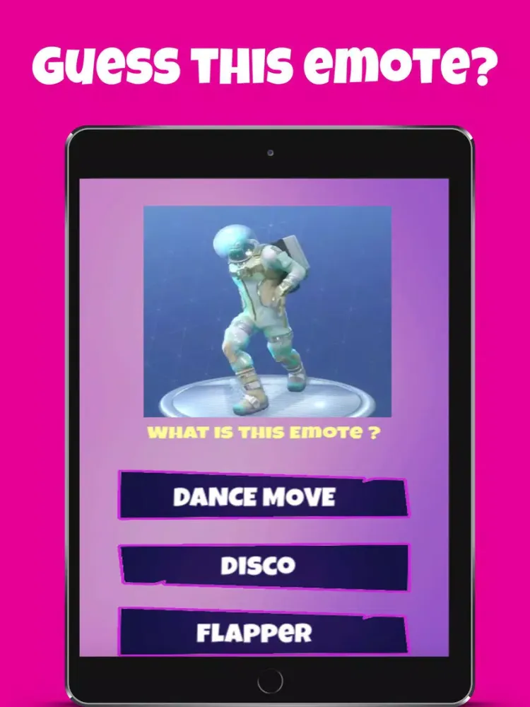#1 Dance Emotes For Fortni... iPad  Screenshots