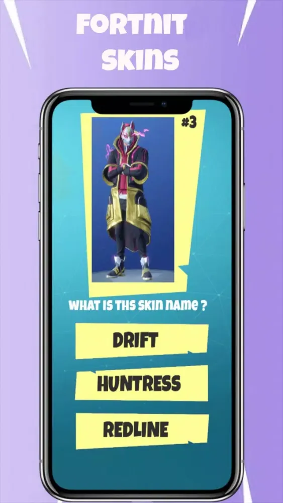 Captures d'écran de New Skins Quiz for fortnit...