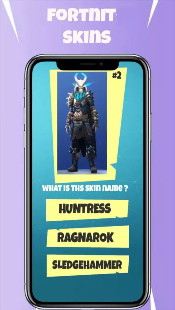 Captures d'écran de New Skins Quiz for fortnit...