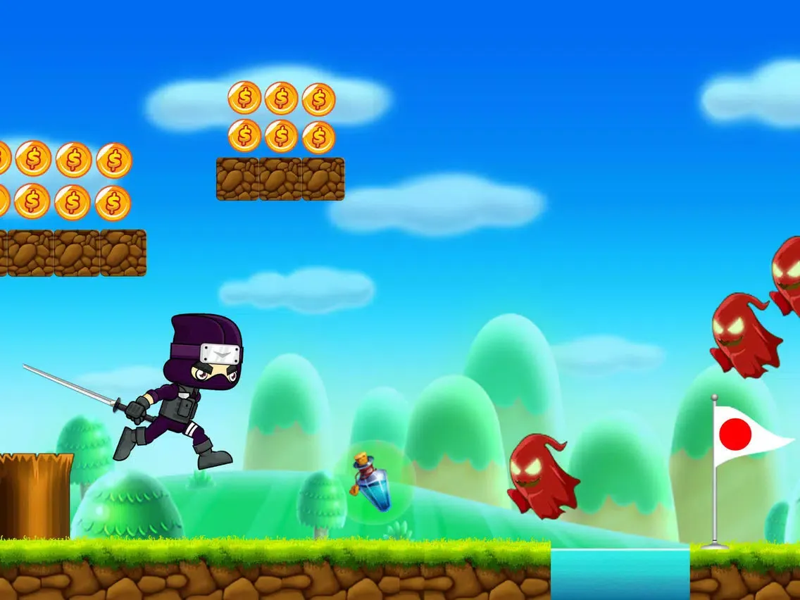 Shadow of the last Ninja iPad  سکرین شاٹس