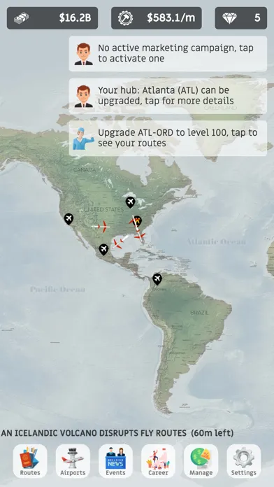 Capturas de tela do Idle Airline Tycoon - Manager