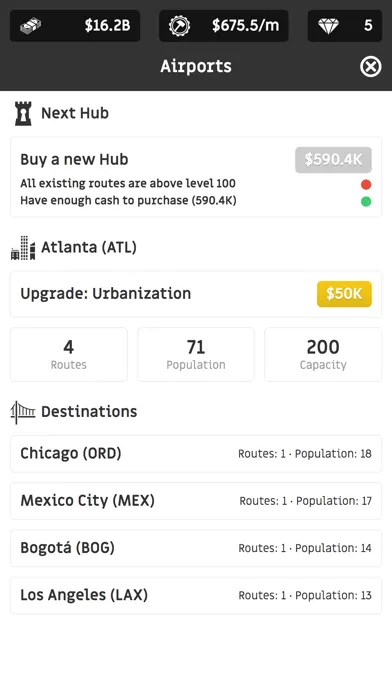 Capturas de tela do Idle Airline Tycoon - Manager