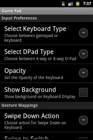GamePad Screenshots