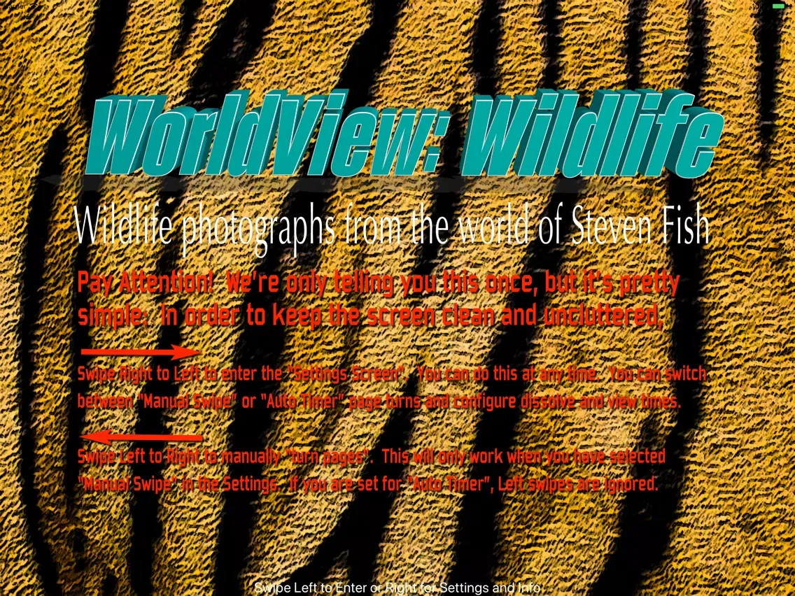 WorldView: Wildlife iPad  سکرین شاٹس