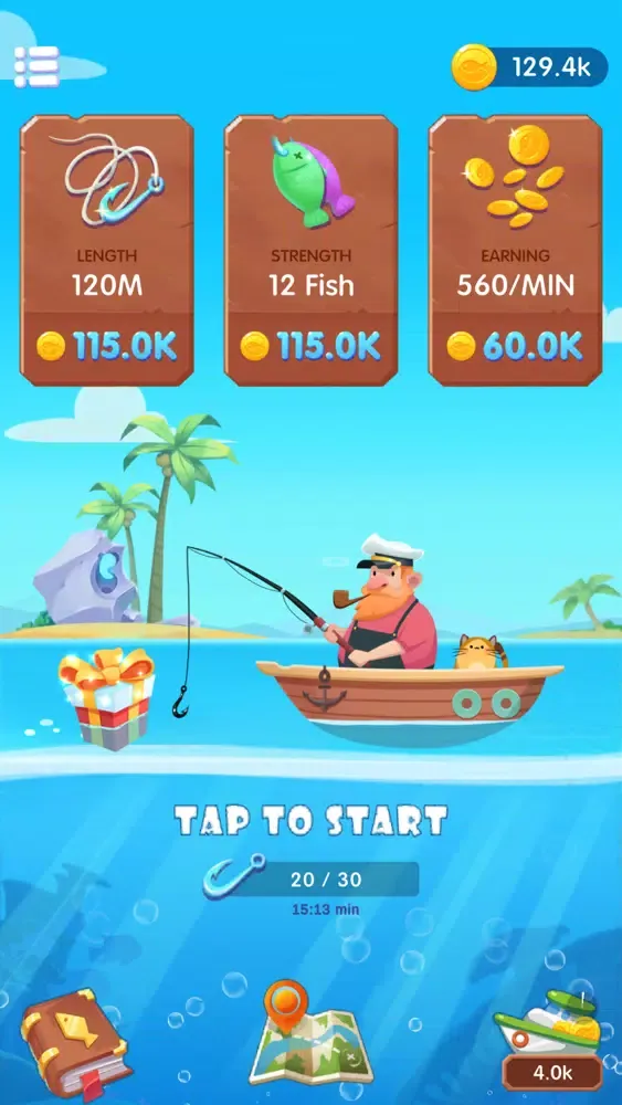 Ảnh chụp màn hình của Fishing Fantasy Deluxe