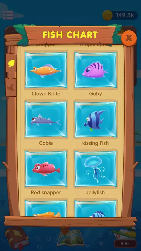 Ảnh chụp màn hình của Fishing Fantasy Deluxe
