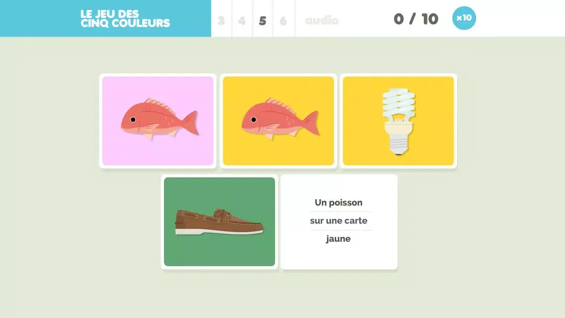 Capturas de pantalla de LE JEU DES CINQ COULEURS