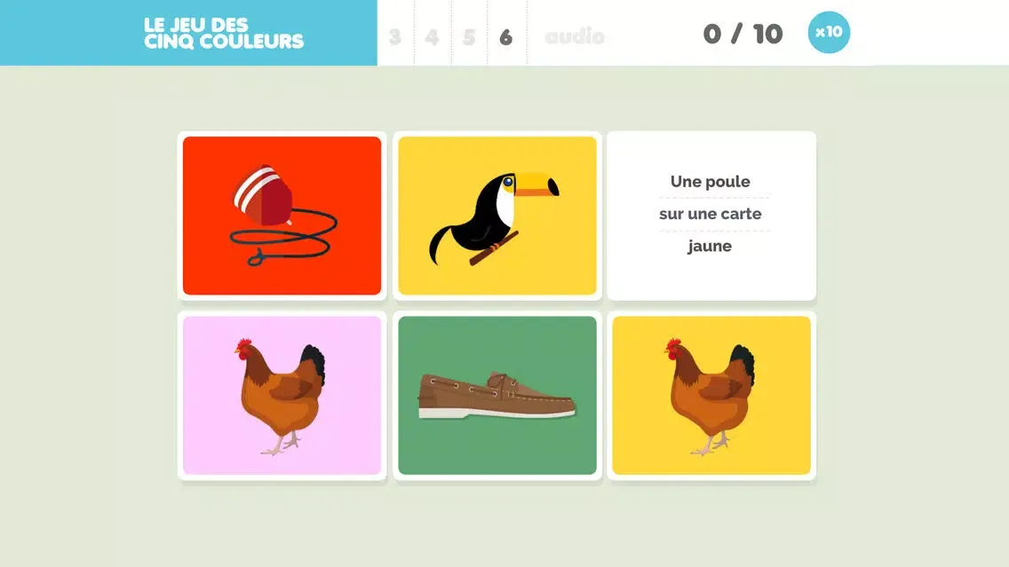 Capturas de pantalla de LE JEU DES CINQ COULEURS