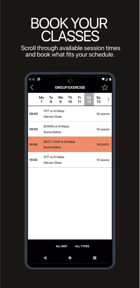 Activ Member Screenshots