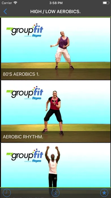 MyGroupFit应用截图