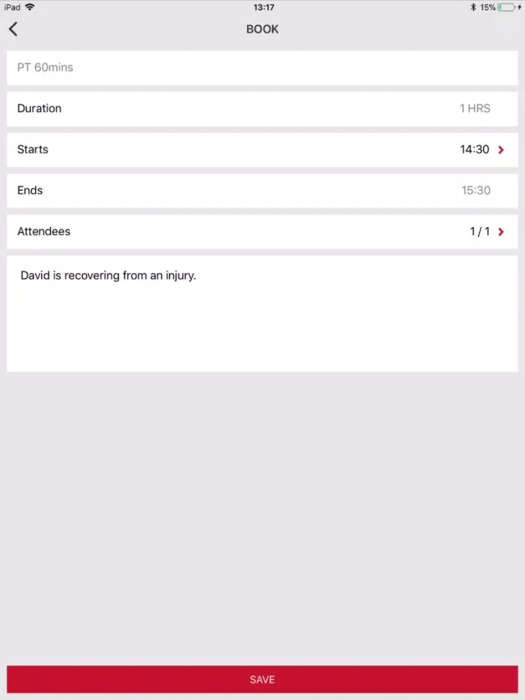 Fitness First PRO iPad  Screenshots