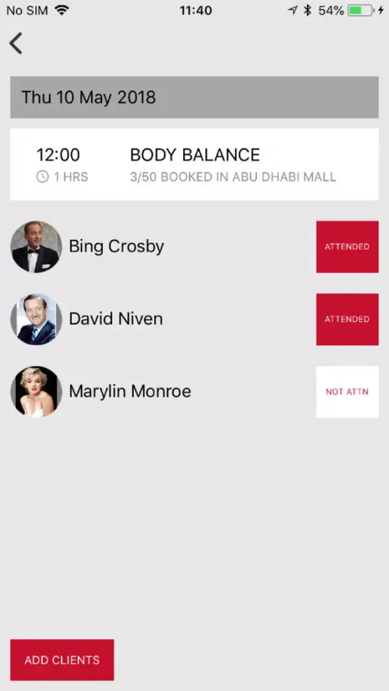 Fitness First PRO Screenshots