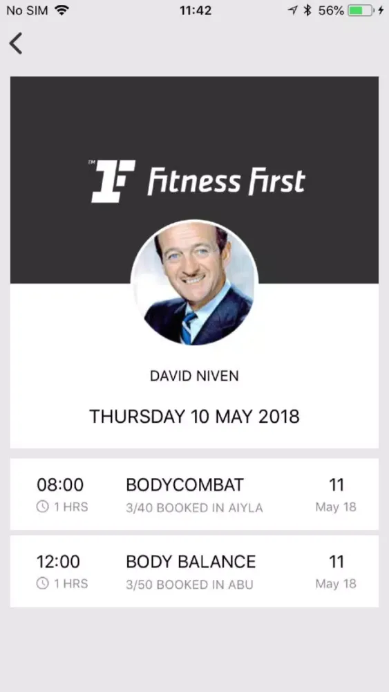 Fitness First PRO Screenshots