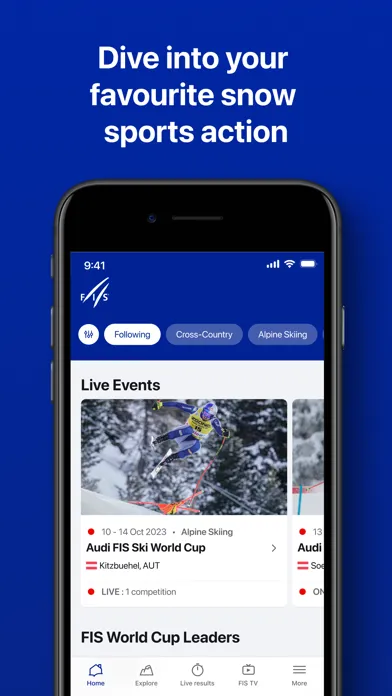 FIS App سکرین شاٹس
