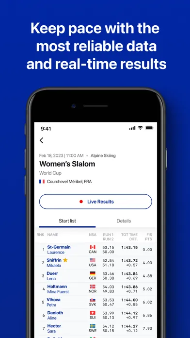 FIS App سکرین شاٹس