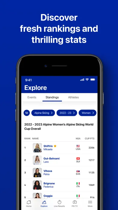 FIS App سکرین شاٹس