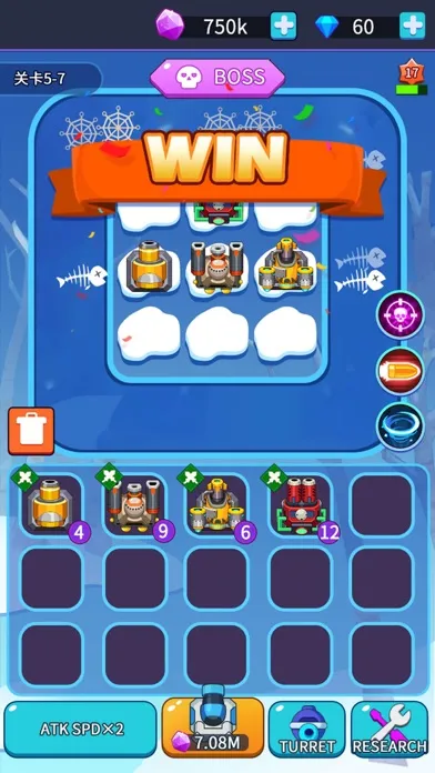 Capturas de tela do Bombs n Fishes