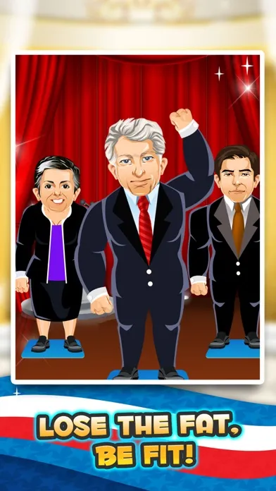 Election Fat to Fit Gym - fun run jump-ing on 2016 games with Bernie, the Donald Trump & Clinton! Screenshots
