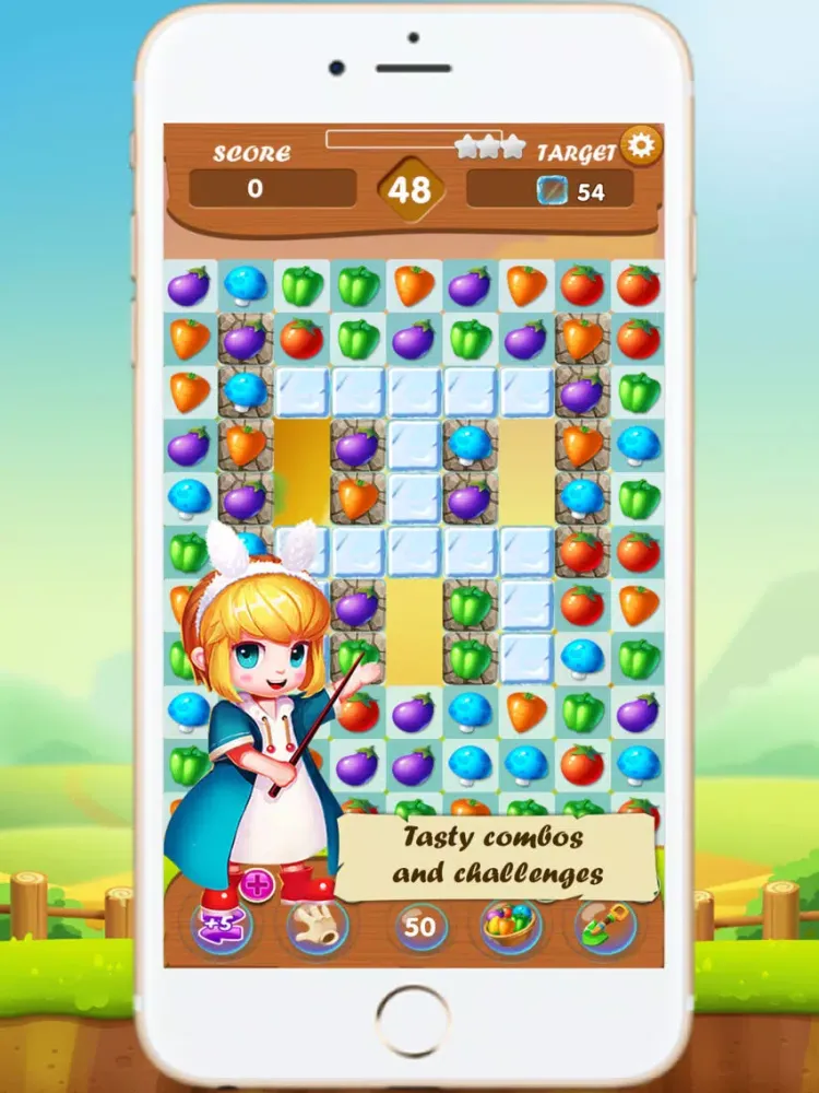 Capturas de tela do Fruit Fever iPad 