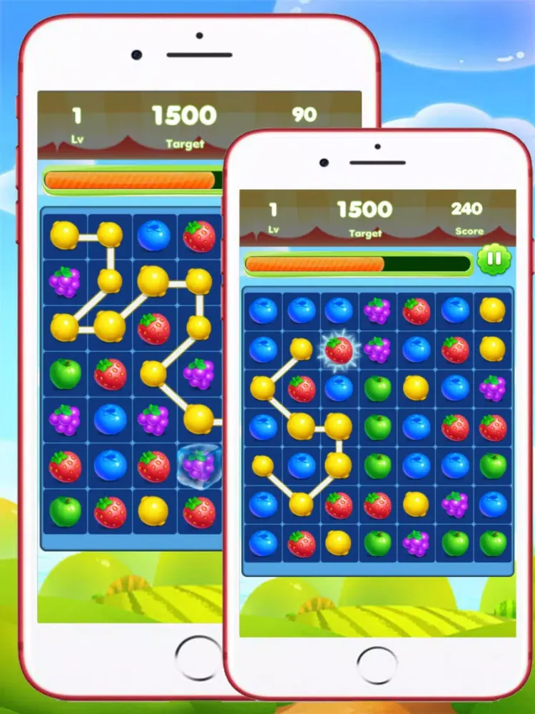 Скриншоты Fruits Splash HD iPad 