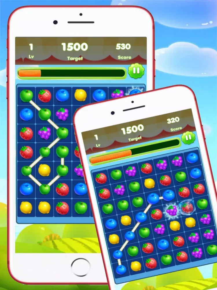 Скриншоты Fruits Splash HD iPad 