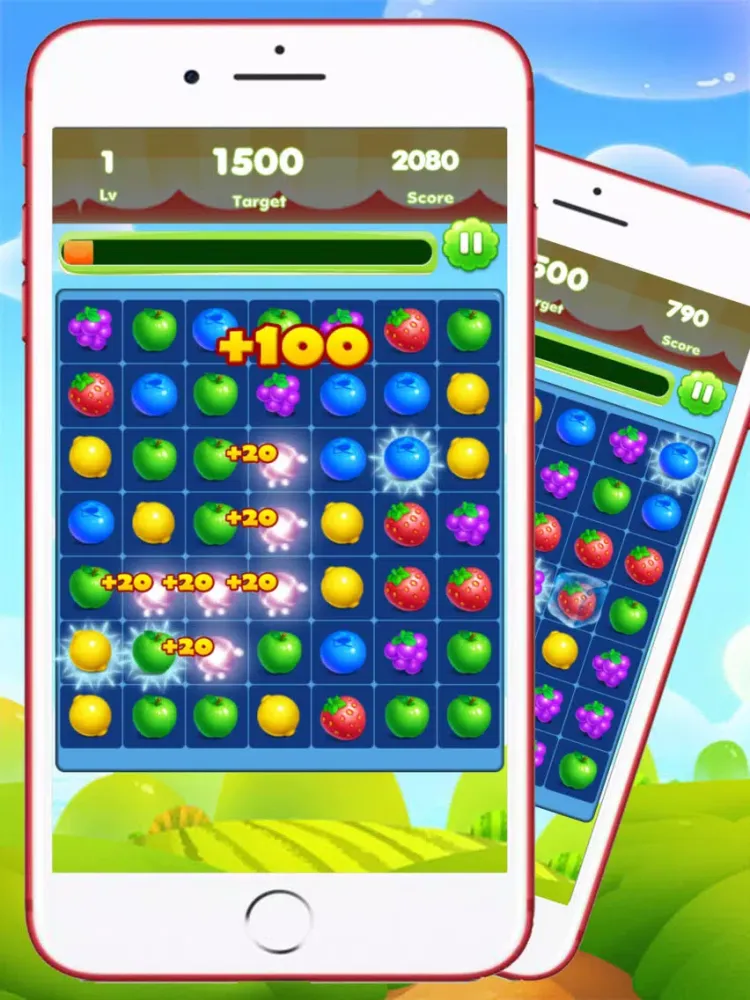 Скриншоты Fruits Splash HD iPad 