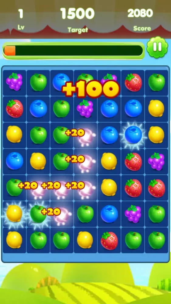 Скриншоты Fruits Splash HD