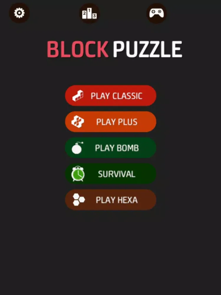 Hex Block Puzzle iPad  स्क्रीनशॉट