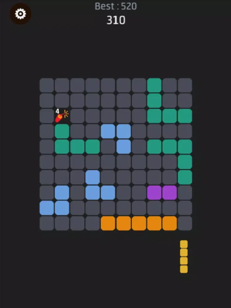 Hex Block Puzzle iPad  स्क्रीनशॉट