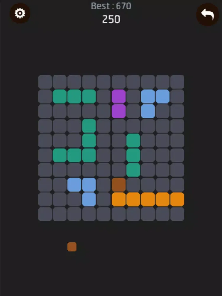 Hex Block Puzzle iPad  स्क्रीनशॉट