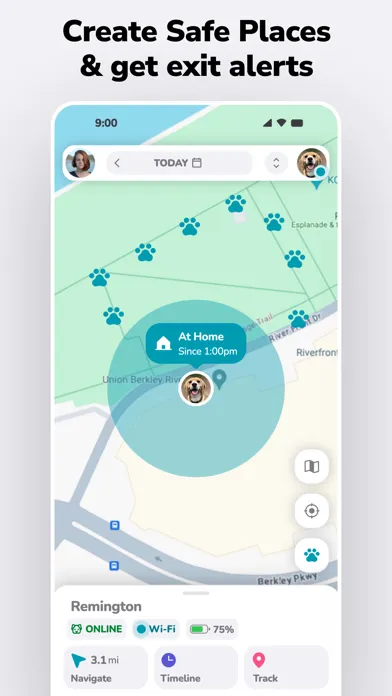 Captures d'écran de FitBark GPS for Dogs & Cats