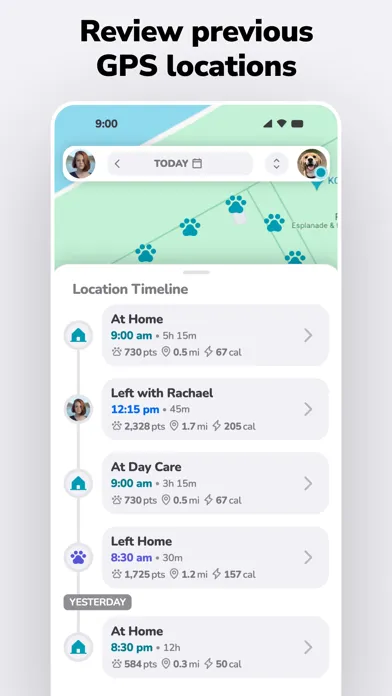 Captures d'écran de FitBark GPS for Dogs & Cats