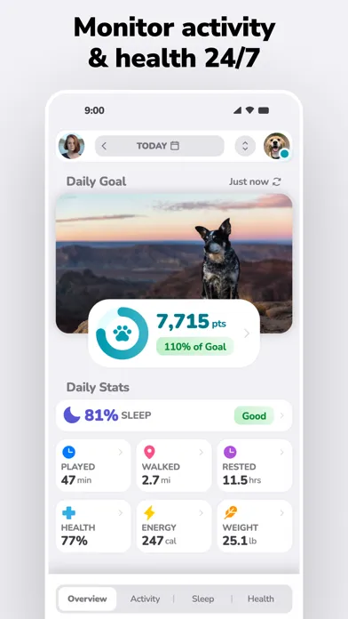 Captures d'écran de FitBark GPS for Dogs & Cats