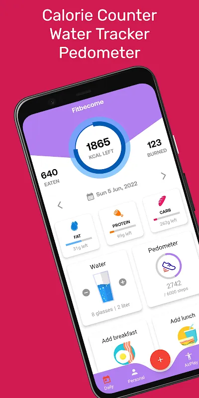 Fitbecome: Smart Calorie Count应用截图