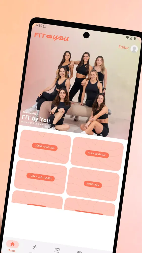 Capturas de tela do FIT by You
