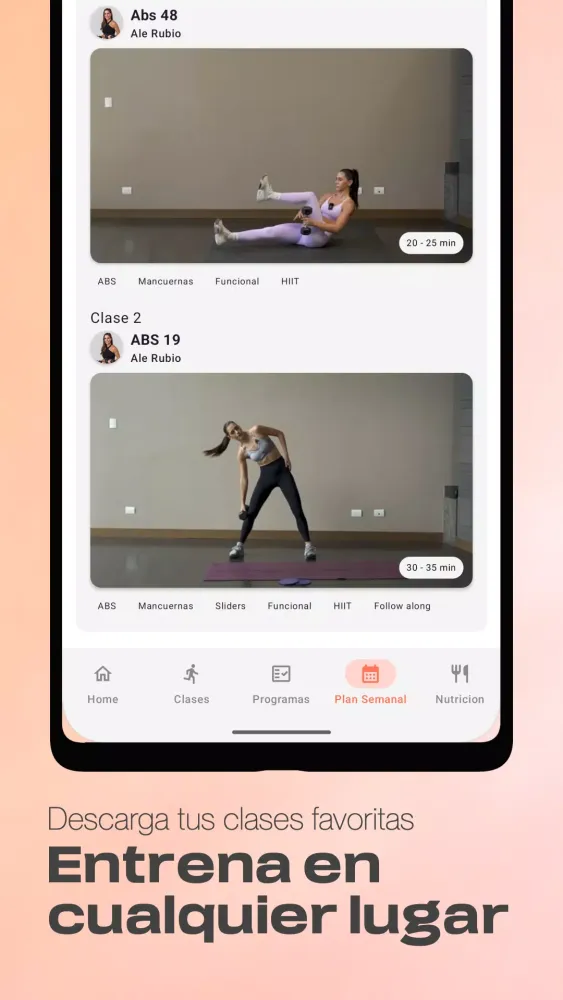 Capturas de tela do FIT by You