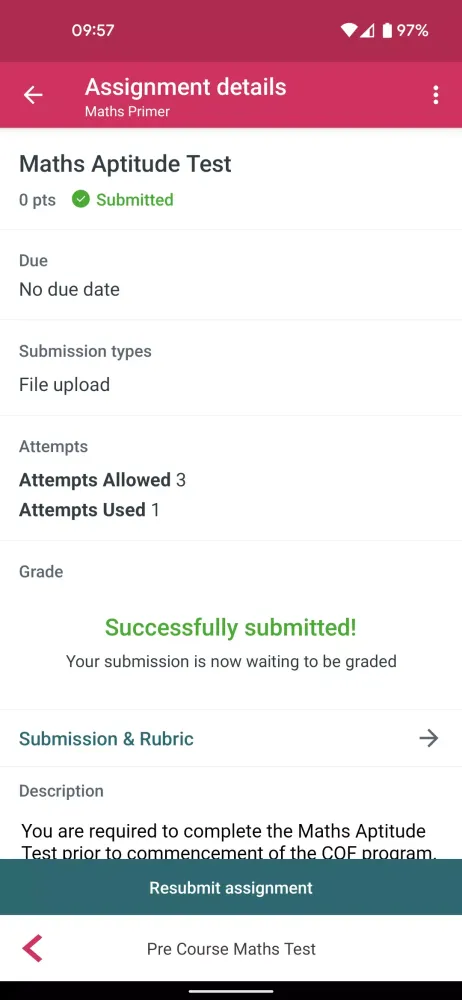 Fitch Learning Canvas App Screenshots