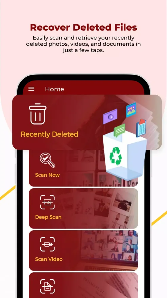 Скриншоты Deleted Photo & Video Recovery