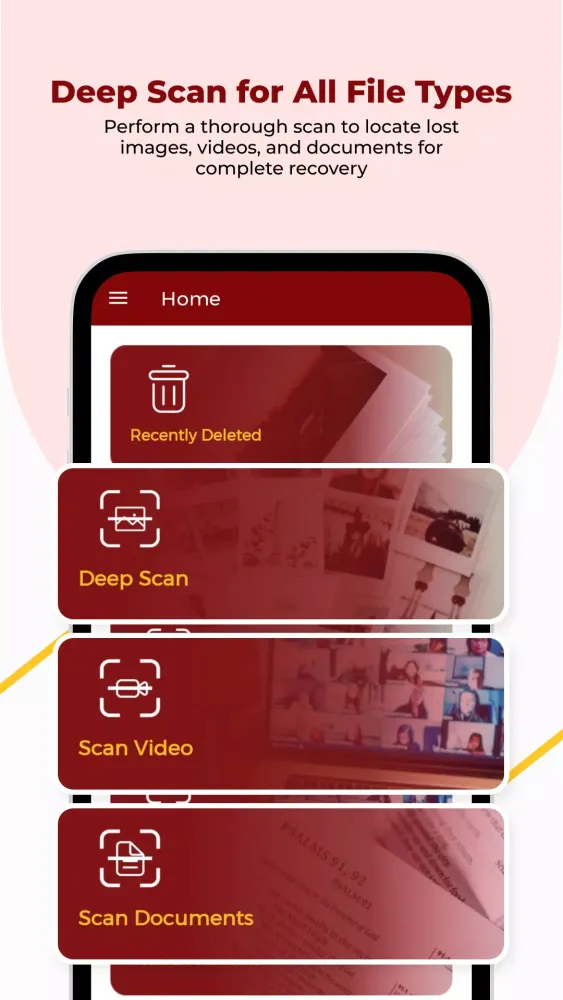 Скриншоты Deleted Photo & Video Recovery