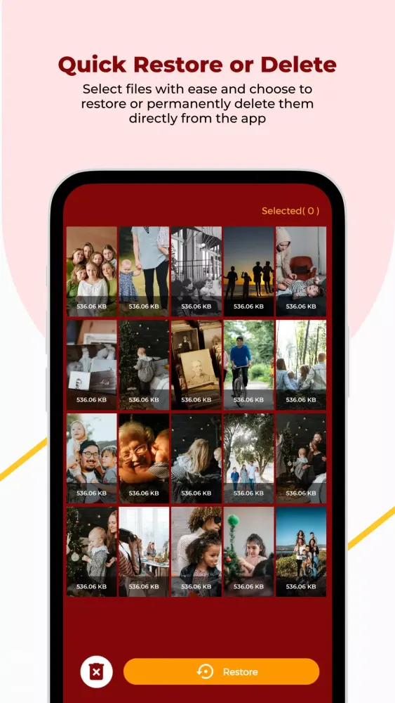 Скриншоты Deleted Photo & Video Recovery
