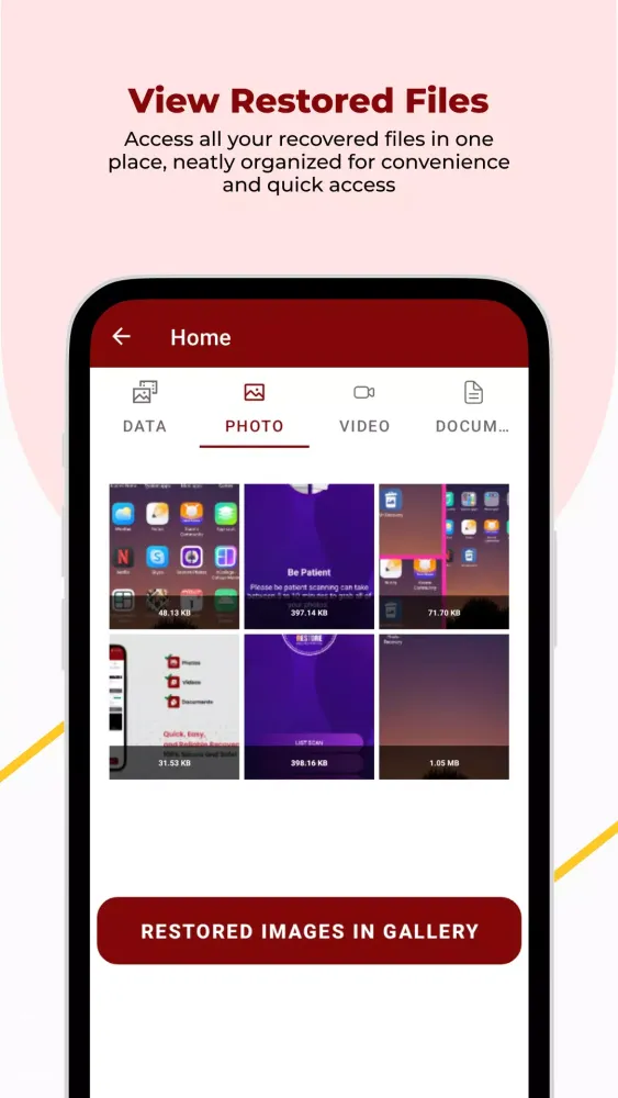 Скриншоты Deleted Photo & Video Recovery